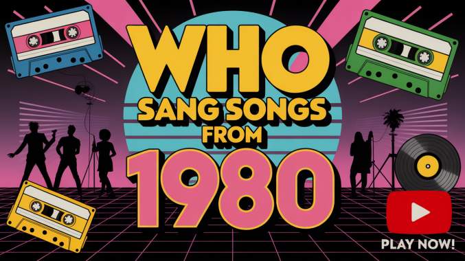 Banner for Who sang these songs from 1980