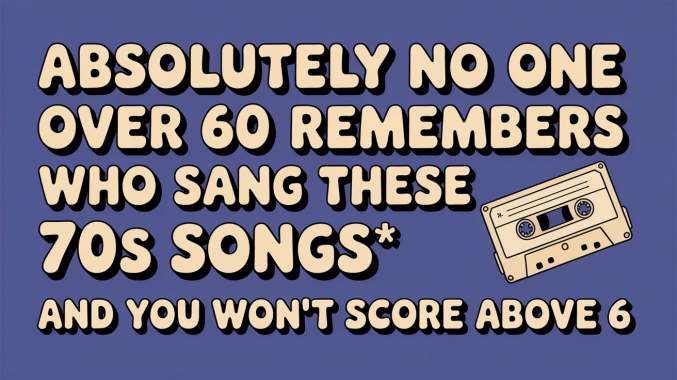 Banner for Can You Name All These 70s Hits? Most People Fail After Question 6
