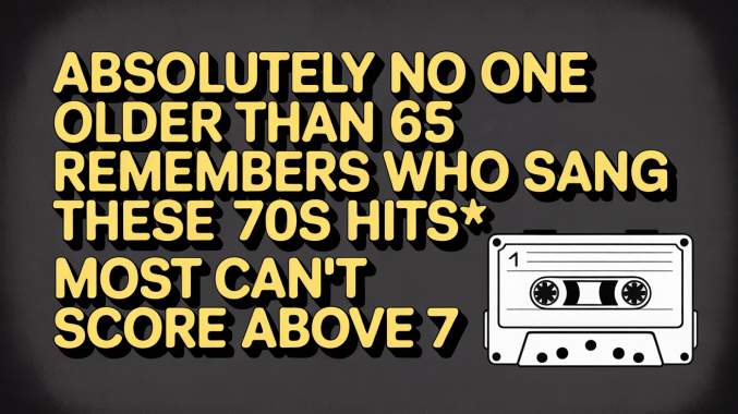 Banner for Can You Get All 10 Right? The Ultimate 70s Music Challenge