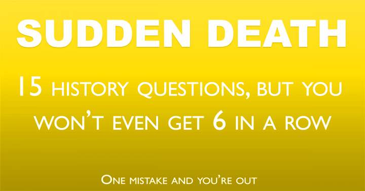 Banner for Only Few Can Pass This History Quiz