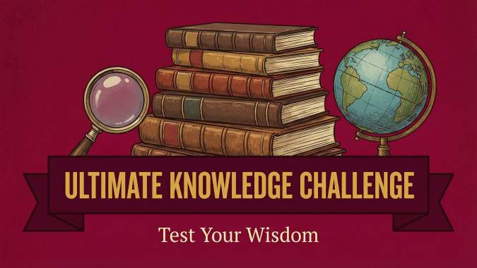 Banner for Only 1% of People Can Pass This General Knowledge Quiz!