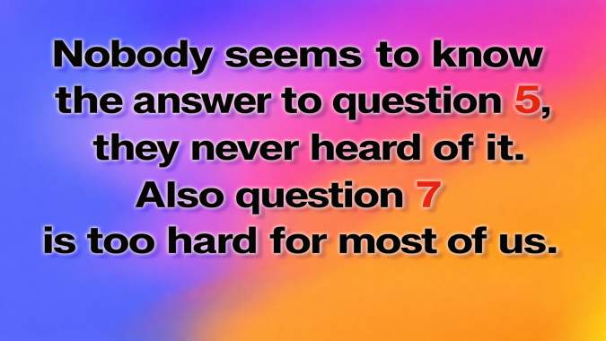 Banner for General Knowledge Quiz