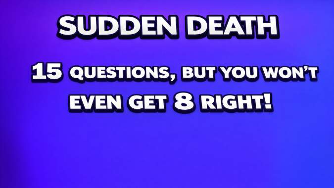 Banner for Only 5% of People Can Pass This Impossible General Trivia Quiz!