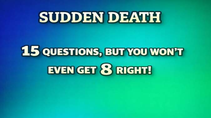 Banner for The Ultimate Sudden Death Trivia Challenge!