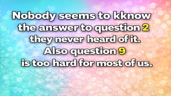 Banner for Only 10% of People Will Pass This Impossible General Trivia Quiz!