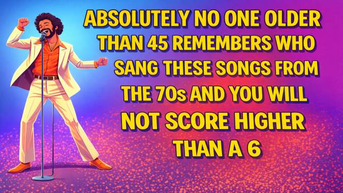 Banner for 70's songs of which you don't know who sang them