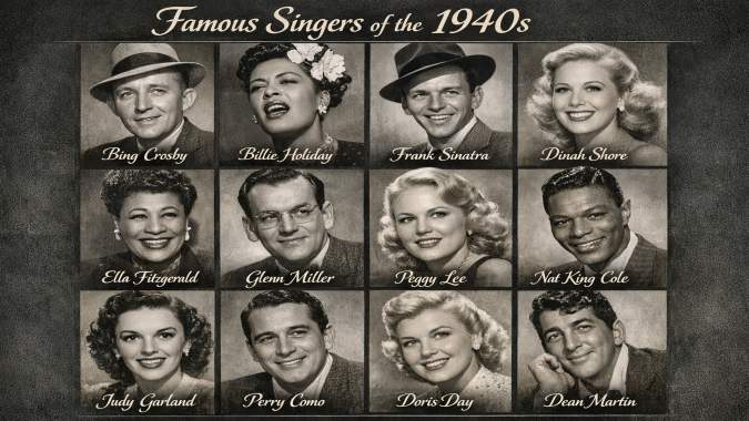 Banner for Can You Name These Singers of the 40s?