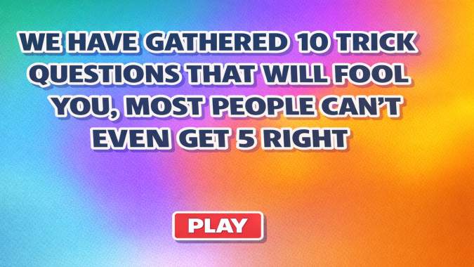 Banner for Can you handel these 10 trick questions?