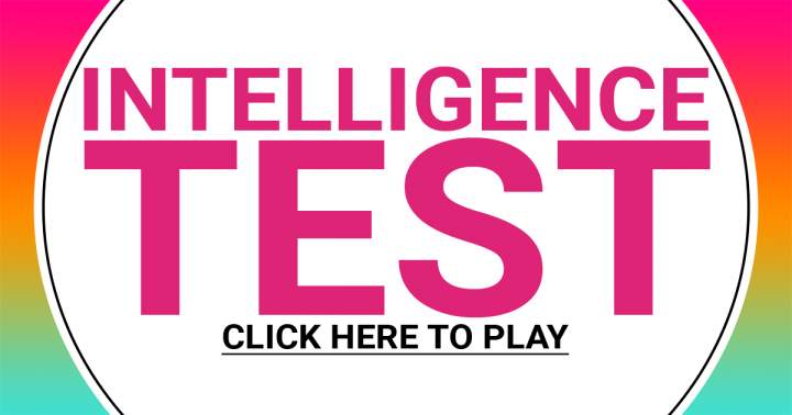 Banner for Hard Intelligence Test