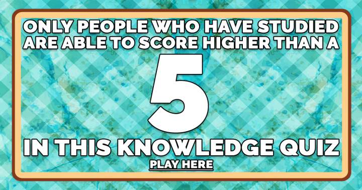 Banner for Challenging Knowledge Quiz