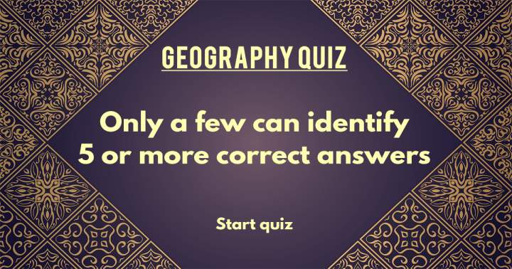 Banner for Can you give more than 5 correct answers?