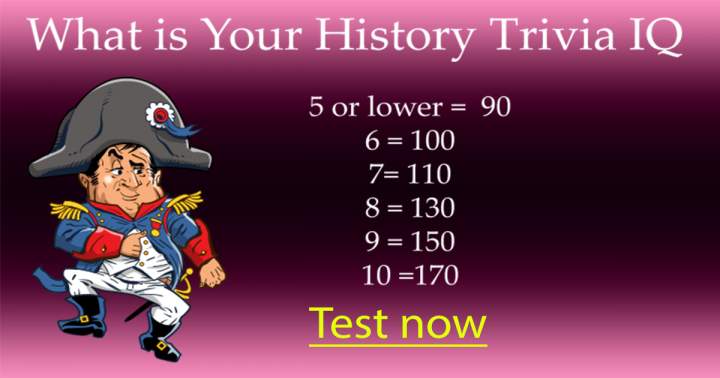 History Trivia Quiz