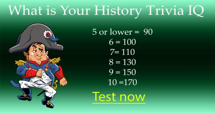 Hard History Quiz