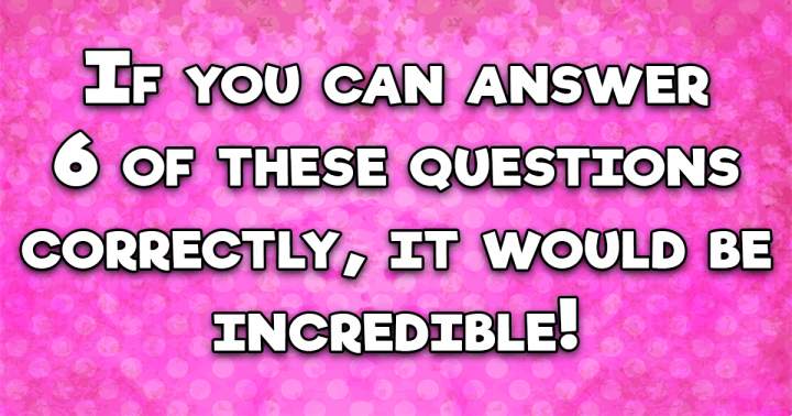 Banner for Mixed Trivia Quiz