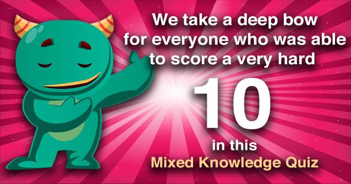 Mixed Knowledge Quiz