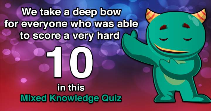 Mixed Knowledge Quiz