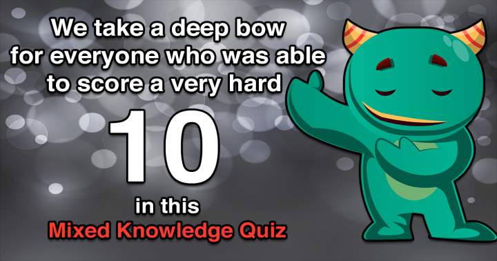 Impossible Mixed Knowledge Quiz