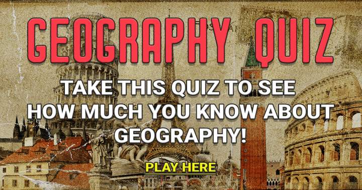 Geography Quiz