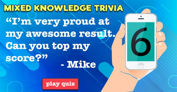 Mixed Knowledge Quiz