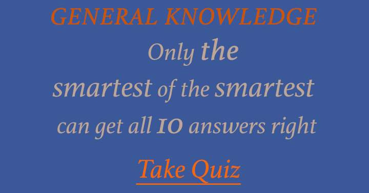 Banner for General Knowledge Quiz