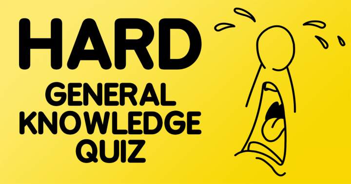 HARD General Knowledge Quiz