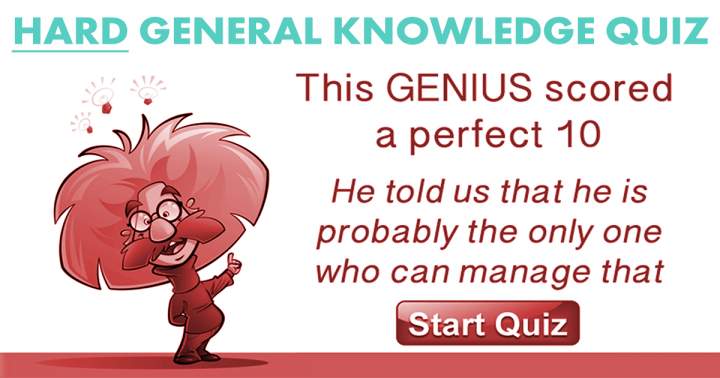 HARD General Knowledge Quiz