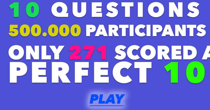 Banner for  Can you score a perfect 10 and be one of the few geniuses?