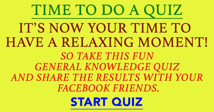 Banner for General Knowledge Quiz