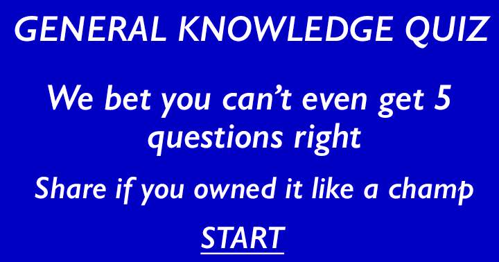 Banner for General Knowledge