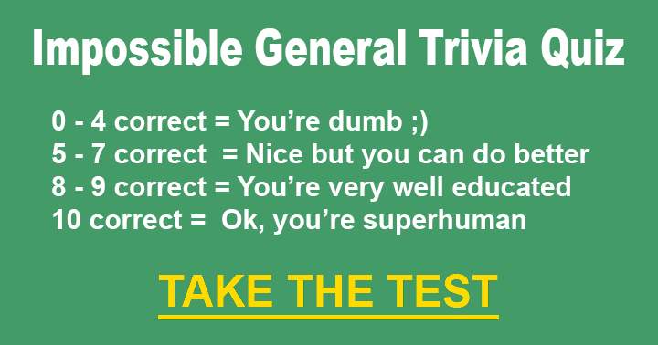 Banner for General Trivia