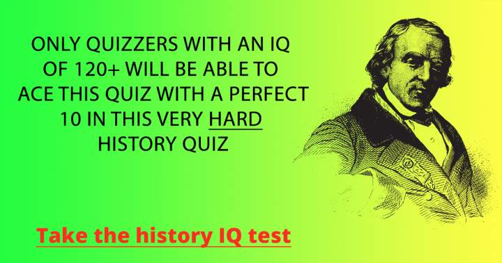 Very HARD History Quiz