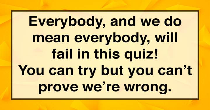 Unbeatable Knowledge Quiz