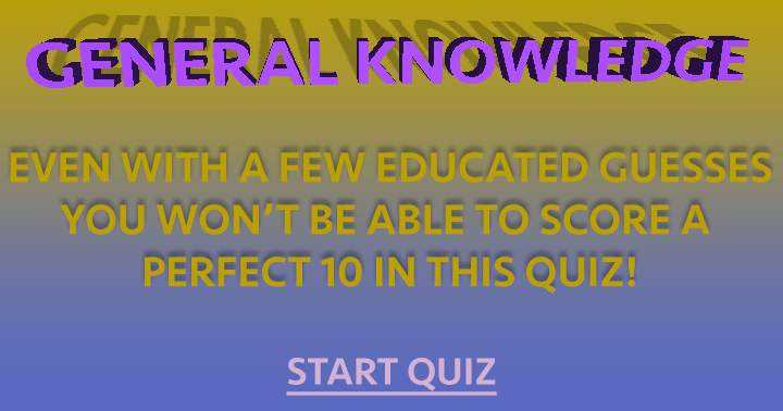 Banner for General Knowledge
