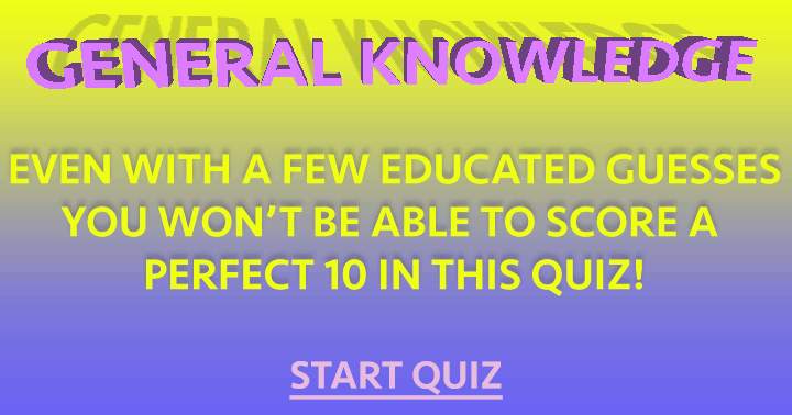 Banner for General Knowledge Quiz
