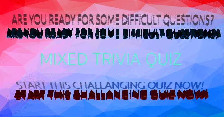 Banner for General Trivia Quiz
