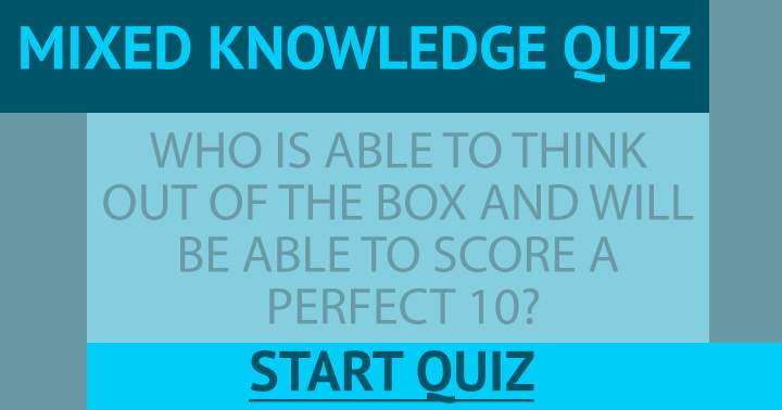 Banner for Mixed Knowledge Quiz
