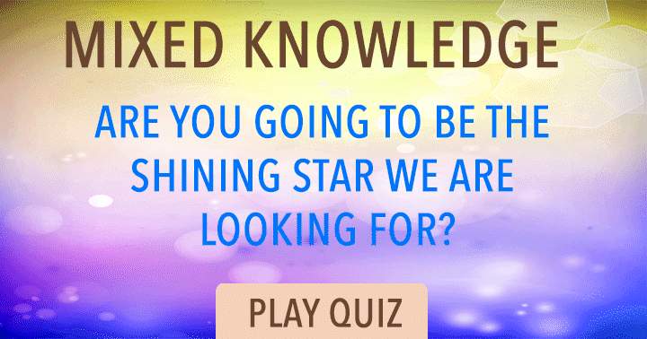 Banner for Mixed Knowledge Quiz