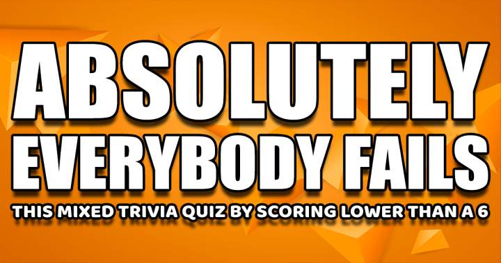 Mixed Trivia Quiz