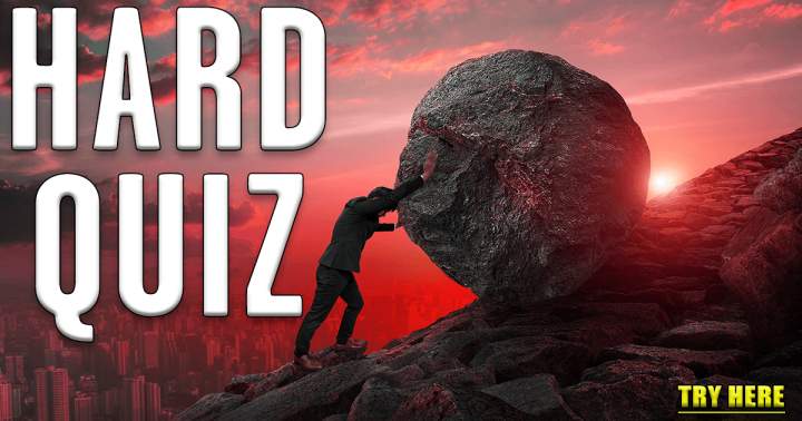 HARD General Knowledge Quiz