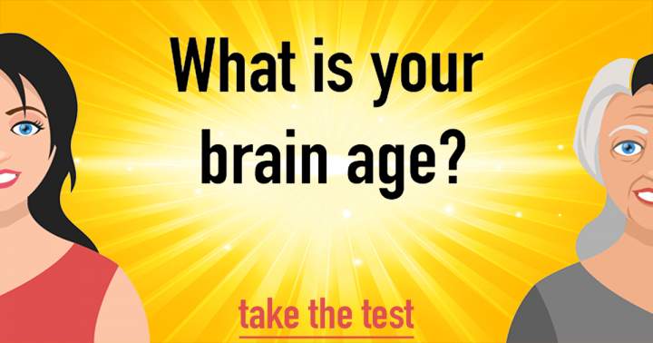 10 Questions To Test The Age Of Your Brain