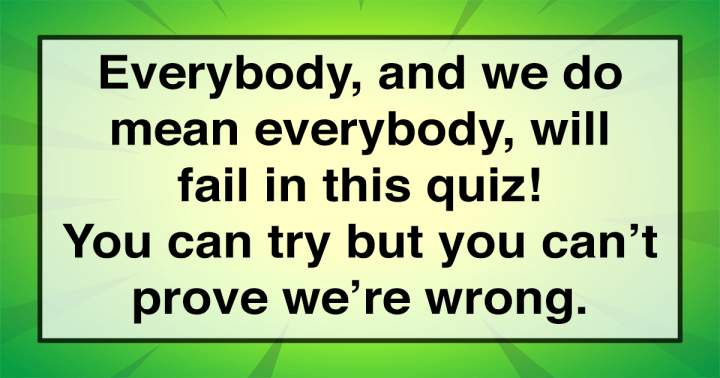 Unbeatable Knowledge Quiz