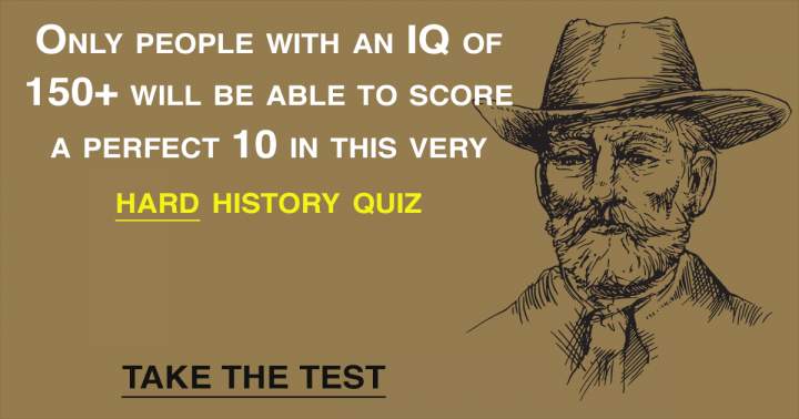 HARD History Quiz