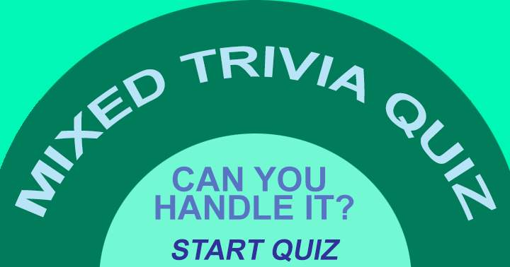 Banner for Mixed Trivia Quiz