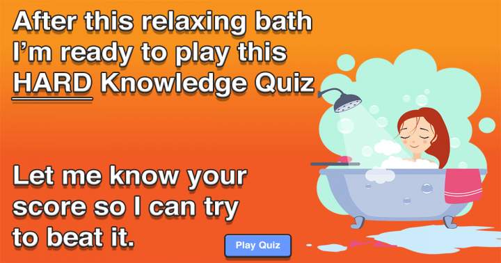 HARD Knowledge Quiz