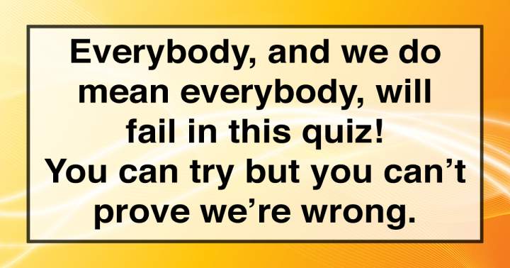 Unbeatable Trivia Quiz