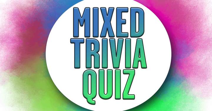 Mixed Trivia Quiz