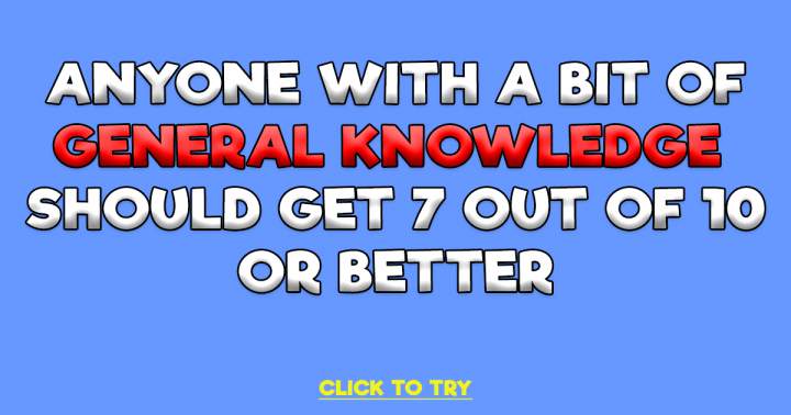 General Knowledge Quiz