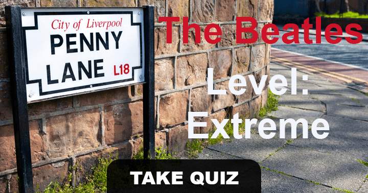 Banner for 10 difficult questions about The Beatles. 