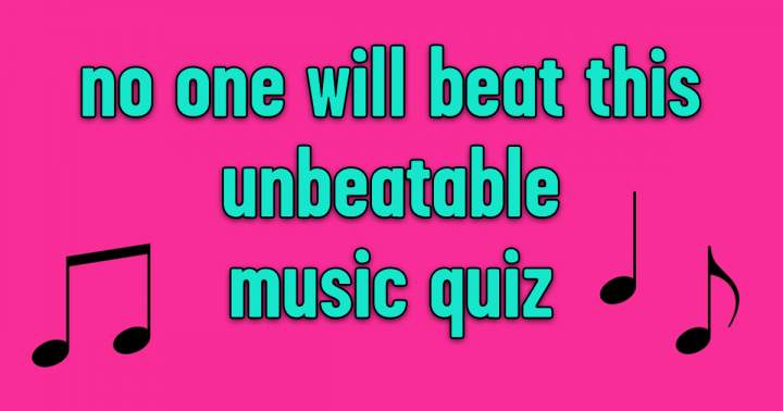 Unbeatable Music Quiz