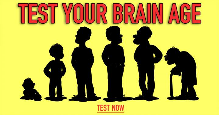 Test The Age Of Your Brain